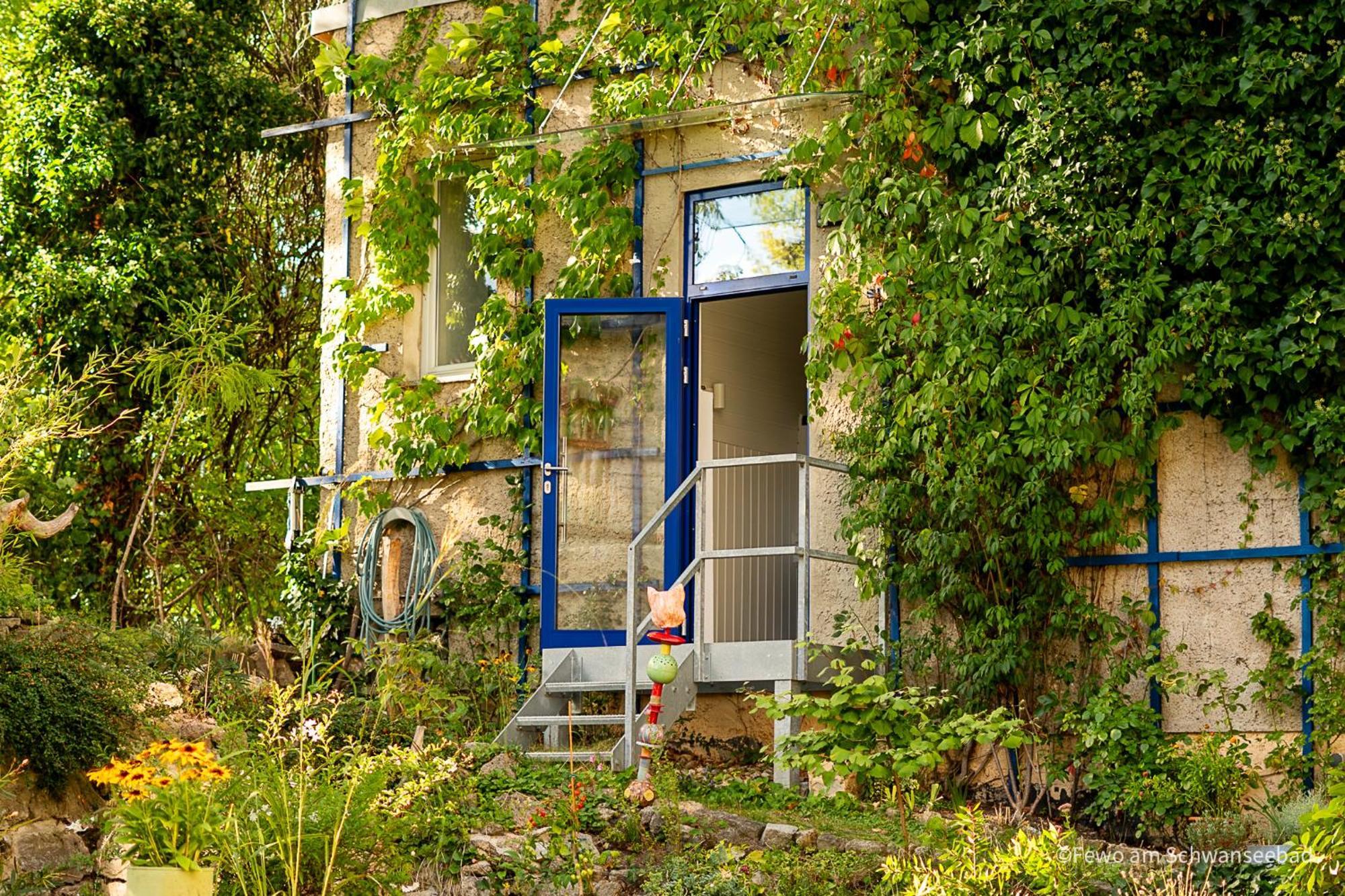 Fewo Am Schwanseebad Mit Garten - Ruhig, Familienfreundlich Und Zentrumsnah Веймар Экстерьер фото